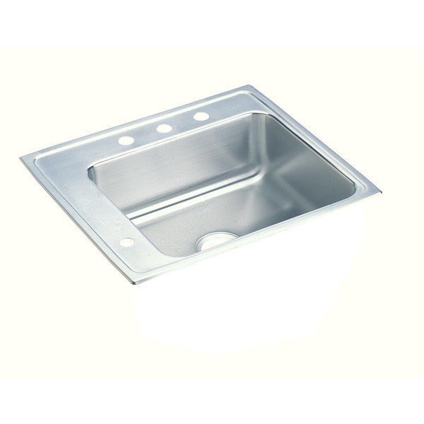 Pacemaker Stainless Steel 22 X 19-1/2 X 7-1/8 Single Bowl Top Mount Classroom Sink